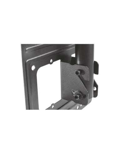 AISENS Soporte de techo giratorio, inclinable, extensible para monitor/TV 50kg de 23”-43”, Negro