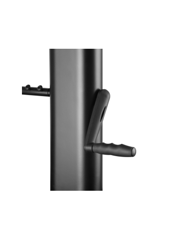 AISENS Soporte de Suelo ECO con Ruedas y Manivela, Bandeja para DVD y Soporte de Cámara para Monitor/TV 100Kg de 60-100, Negro