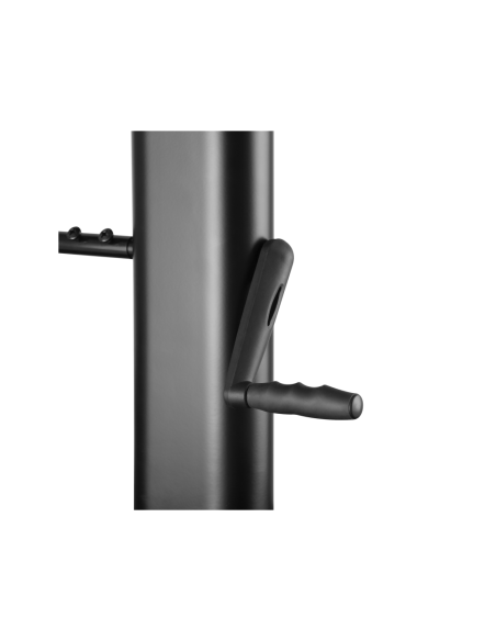 AISENS Soporte de Suelo ECO con Ruedas y Manivela, Bandeja para DVD y Soporte de Cámara para Monitor/TV 100Kg de 60-100, Negro