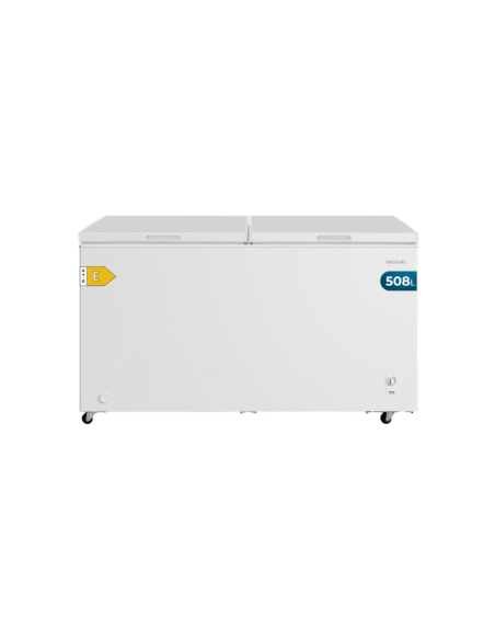 Cecotec Bolero CoolMarket Chest Duo 508M White E Arcón congelador Independiente 508 L Blanco