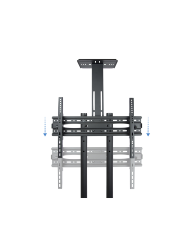 TooQ FS1470M-B soporte para pantalla de señalización 177,8 cm (70") Negro