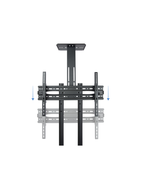 TooQ FS1470M-B soporte para pantalla de señalización 177,8 cm (70") Negro