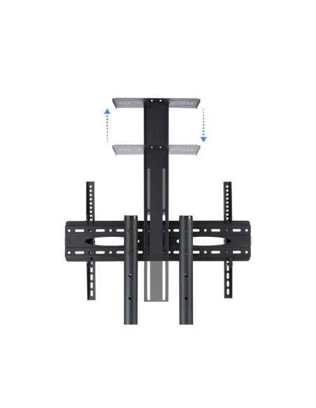 TooQ FS1470M-B soporte para pantalla de señalización 177,8 cm (70") Negro