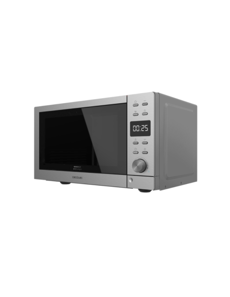 Cecotec 01399 microondas Negro, Acero Microondas con grill Encimera 20 L 700 W
