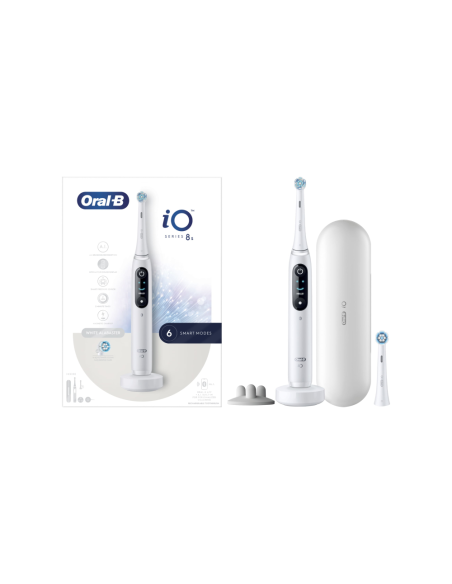 Oral-B iO 8S Adulto Cepillo dental vibratorio Blanco