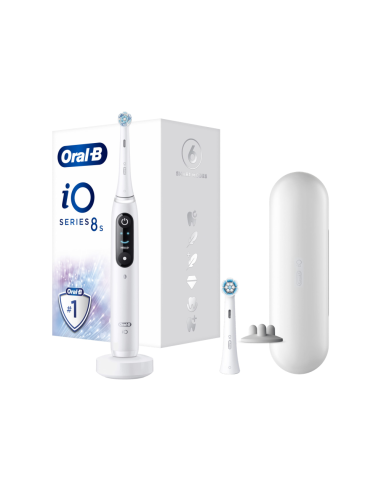 Oral-B iO 8S Adulto Cepillo dental vibratorio Blanco