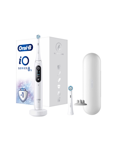 Oral-B iO 8S Adulto Cepillo dental vibratorio Blanco