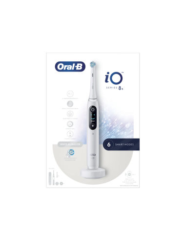 Oral-B iO 8S Adulto Cepillo dental vibratorio Blanco