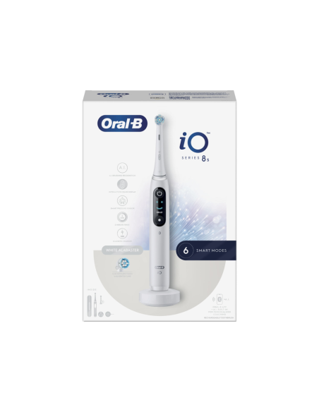 Oral-B iO 8S Adulto Cepillo dental vibratorio Blanco