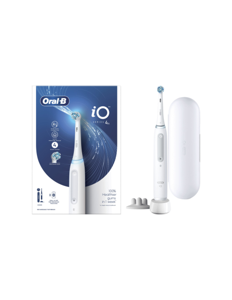 Oral-B iO 4S Adulto Cepillo dental vibratorio Blanco