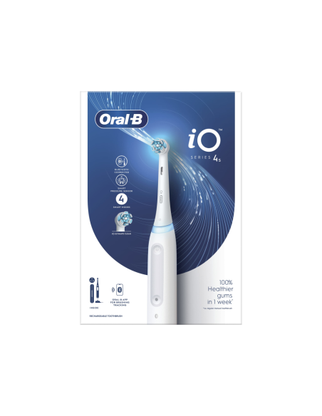 Oral-B iO 4S Adulto Cepillo dental vibratorio Blanco
