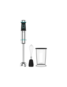 Cecotec Power TitanBlack 1200 XL Cream 0,8 L Batidora de inmersión 1200 W Negro, Plata