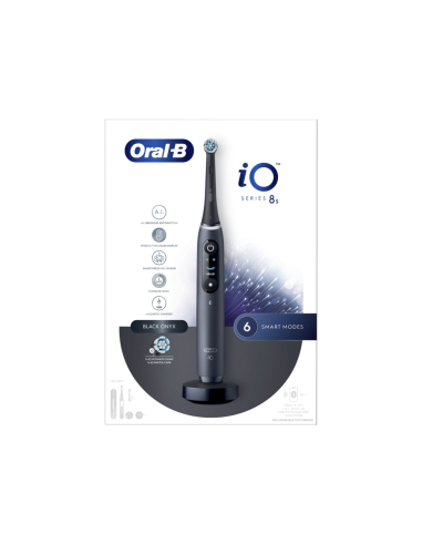 Oral-B iO 8S Adulto Cepillo dental vibratorio Negro