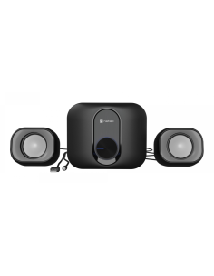 NATEC NGL-2111 sistema de audio para el hogar Minicadena de música para uso doméstico 3 W Negro