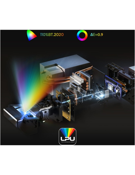 Hisense PT1 proyector de TV Proyector de alcance ultracorto Negro 3D