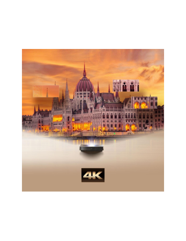 Hisense PT1 proyector de TV Proyector de alcance ultracorto Negro 3D