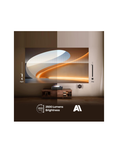 Hisense PT1 proyector de TV Proyector de alcance ultracorto Negro 3D