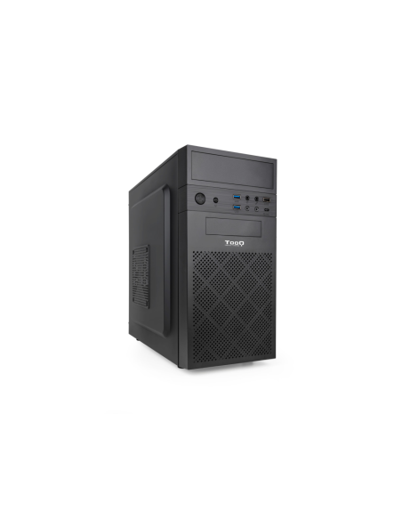 TooQ Caja Minitorre Micro-ATX Negra