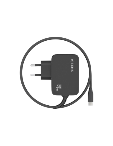 AISENS ASCH-1PD45WL032-BK cargador de dispositivo móvil Universal Corriente alterna Interior