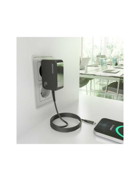 AISENS ASCH-1PD45WL032-BK cargador de dispositivo móvil Universal Corriente alterna Interior
