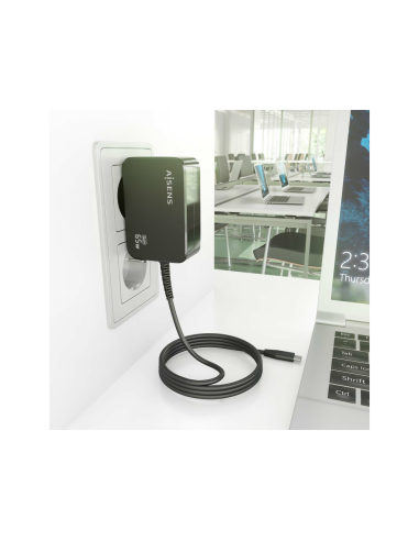 AISENS ASCH-1PD65WL033-BK cargador de dispositivo móvil Universal Corriente alterna Interior