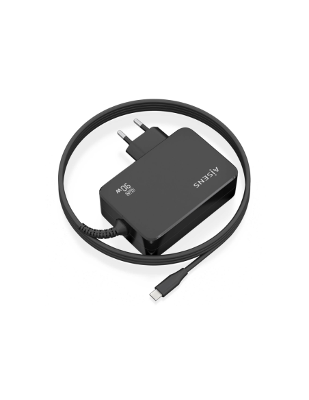 AISENS ASCH-1PD90WL034-BK cargador de dispositivo móvil Universal Negro Corriente alterna Interior