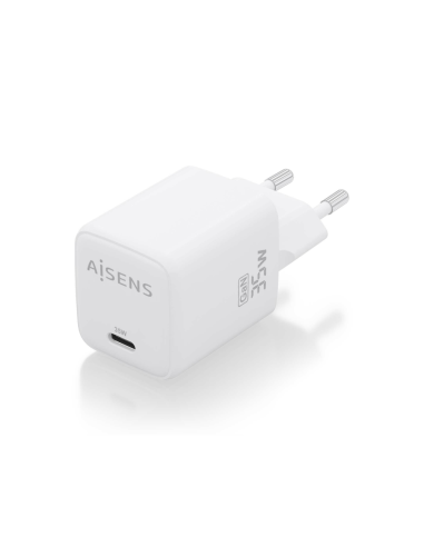 AISENS ASCH-35W1P016-W cargador de dispositivo móvil Universal Corriente alterna Carga rápida Interior