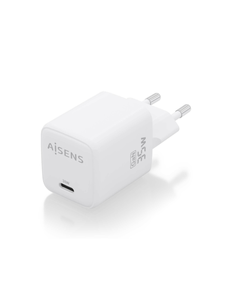 AISENS ASCH-35W1P016-W cargador de dispositivo móvil Universal Corriente alterna Carga rápida Interior