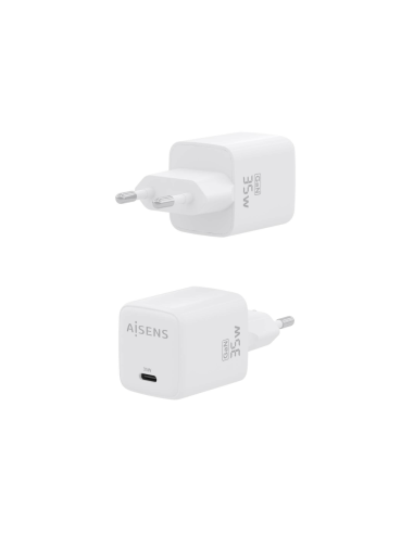 AISENS ASCH-35W1P016-W cargador de dispositivo móvil Universal Corriente alterna Carga rápida Interior