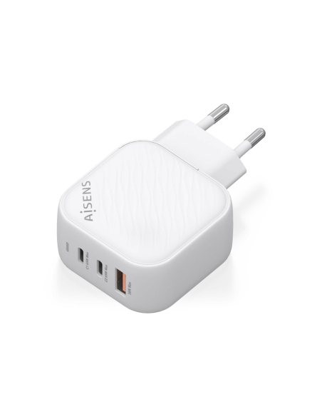 AISENS ASCH-65W3P026-W cargador de dispositivo móvil Universal Corriente alterna Carga rápida Interior