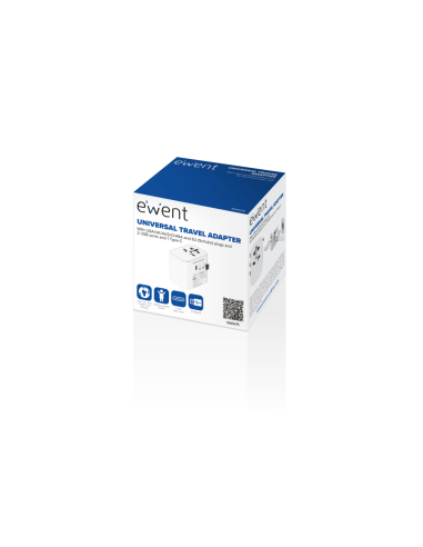 Ewent EW1475 cargador de dispositivo móvil Blanco