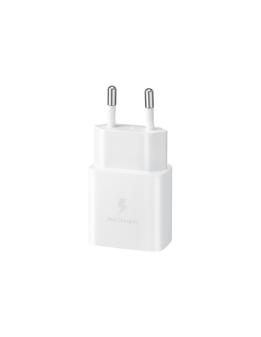 Samsung EP-T1510XWEGEU cargador de dispositivo móvil Universal Blanco Corriente alterna Carga rápida Interior