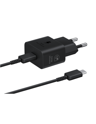 Samsung EP-T2510 Smartphone Negro Corriente alterna, USB Carga rápida Interior