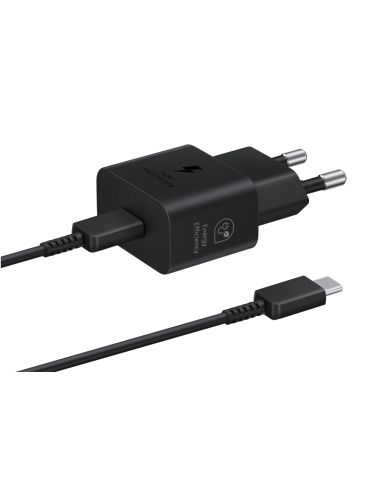 Samsung EP-T2510 Smartphone Negro Corriente alterna, USB Carga rápida Interior