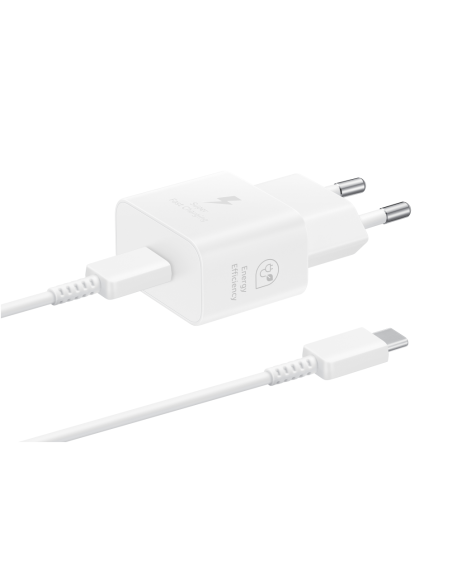 Samsung EP-T2510 Smartphone Blanco Corriente alterna, USB Carga rápida Interior