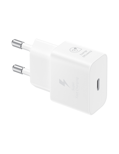 Samsung EP-T2510 Smartphone Blanco Corriente alterna, USB Carga rápida Interior