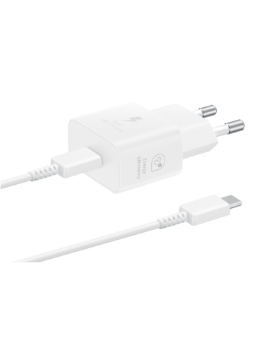 Samsung EP-T2510 Smartphone Blanco Corriente alterna, USB Carga rápida Interior