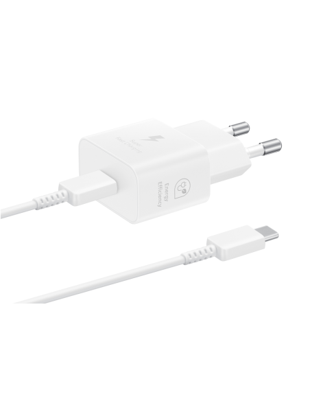 Samsung EP-T2510 Smartphone Blanco Corriente alterna, USB Carga rápida Interior