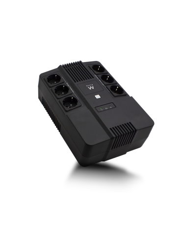 Ewent EW3945 sistema de alimentación ininterrumpida (UPS) Línea interactiva 0,6 kVA 360 W 1 salidas AC