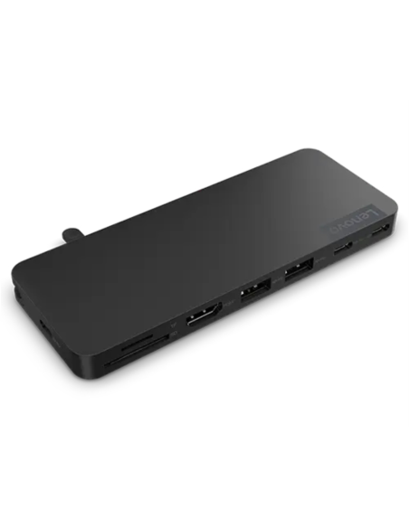 Lenovo 4X11N40212 base para portátil y replicador de puertos Alámbrico USB 3.2 Gen 1 (3.1 Gen 1) Type-C Negro