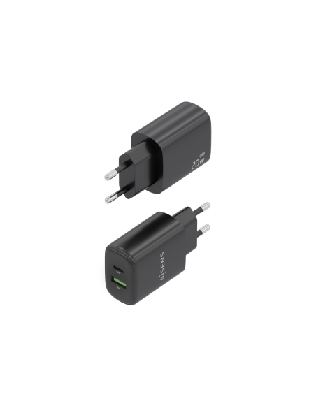 AISENS A110-0910 cargador de dispositivo móvil Universal Corriente alterna Carga rápida Interior