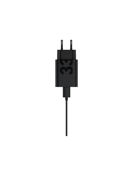 Motorola TurboPower 33W EU Universal Negro Corriente alterna Carga rápida Interior