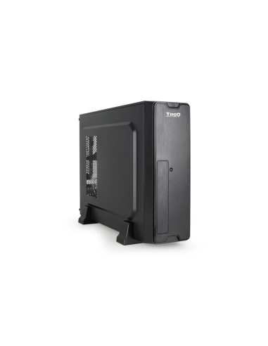 TooQ Caja Slim Micro-ATX TQC-3007U3C-B, Negra
