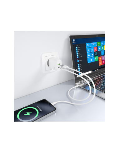 AISENS A110-0923 cargador de dispositivo móvil Cámara digital, MP3, MP4, Teléfono móvil, Navegante, Portátil, Consola de juegos 