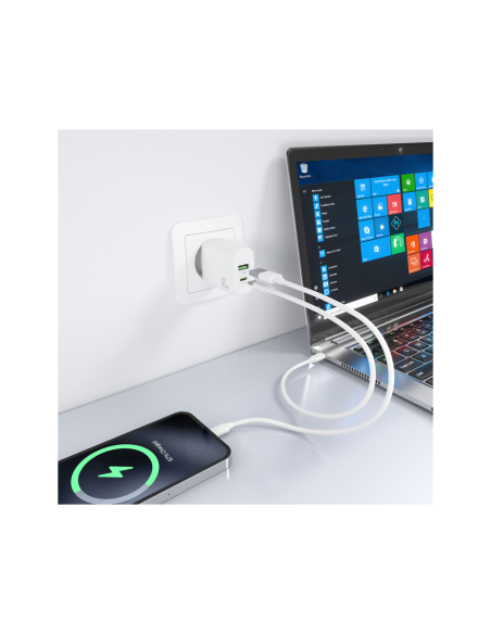 AISENS A110-0923 cargador de dispositivo móvil Cámara digital, MP3, MP4, Teléfono móvil, Navegante, Portátil, Consola de juegos 