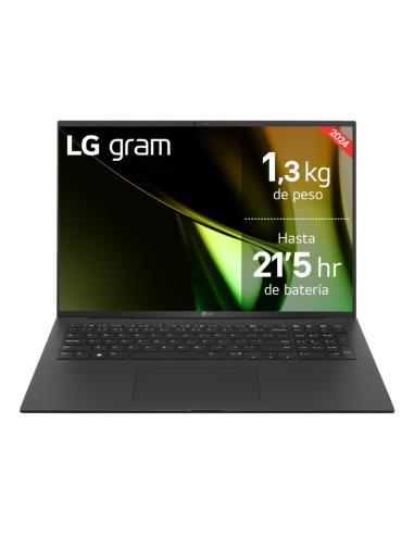 LG Gram 17Z90S Intel Core Ultra 7 155H Portátil 43,2 cm (17") WQXGA 16 GB LPDDR5-SDRAM 512 GB SSD Wi-Fi 6E (802.11ax) Windows 11