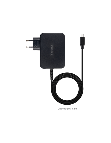 TooQ TQLC-USBCGAN100PD cargador de dispositivo móvil Portátil, Universal Corriente alterna Interior