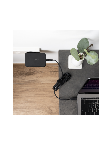 TooQ TQLC-USBCGAN100PD cargador de dispositivo móvil Portátil, Universal Corriente alterna Interior