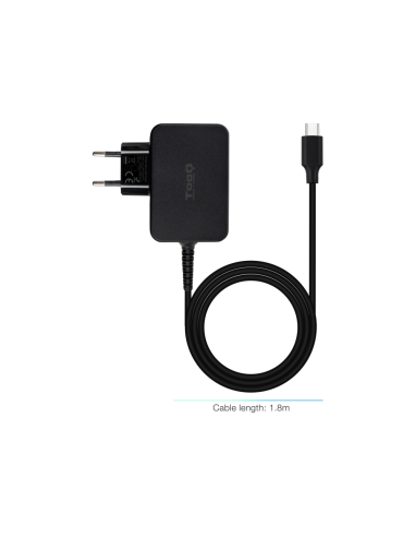 TooQ TQLC-USBCGAN45PD cargador de dispositivo móvil Portátil, Universal Corriente alterna Interior