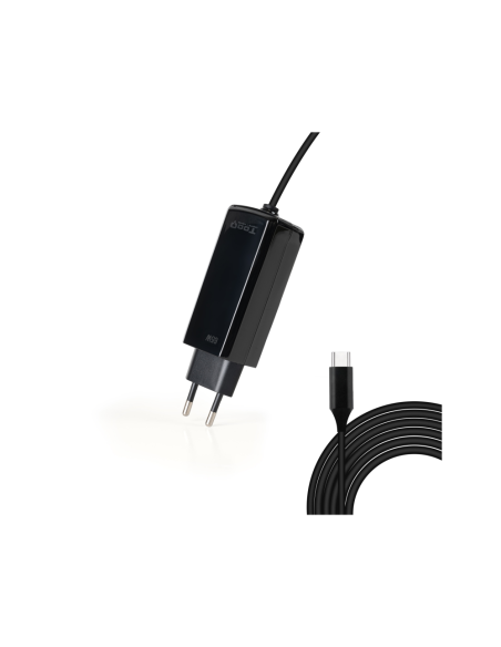 TooQ TQLC-USBCGAN65PD-C cargador de dispositivo móvil Portátil, Universal Corriente alterna Interior